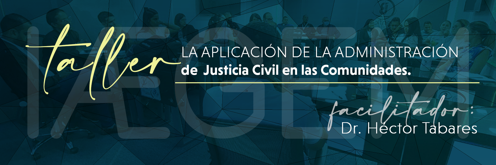 LA APLICACIÓN DE LA ADMINISTRACIÓN DE JUSTICIA CIVIL EN LAS COMUNIDADES